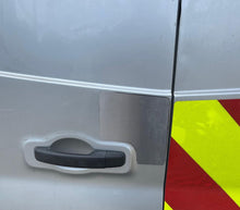 Load image into Gallery viewer, Vauxhall Vivaro Locks 4 Vans (L4V) External Anti drill Shields / Repair Plates Vauxhall Vivaro 2014-2019/Renault Trafic 2014&gt;/Fiat Talento 2014&gt;/
