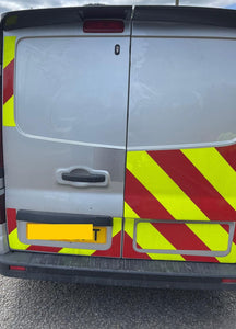 Vauxhall Vivaro Locks 4 Vans (L4V) External Anti drill Shields / Repair Plates Vauxhall Vivaro 2014-2019/Renault Trafic 2014>/Fiat Talento 2014>/